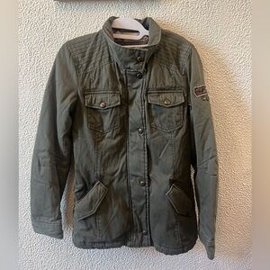 Sold-Green army jacket coat